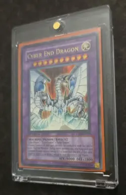 Cyber End Dragon CRV-EN036 1st Edition - Yugioh Holo Card - Image 5