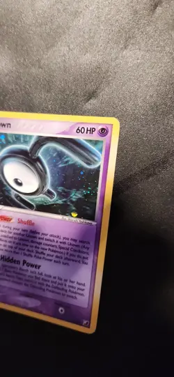 Pokemon TCG Unown Holo Rare Card E/28 Unseen Forces 2005 LP Condition - Image 4