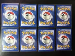 1st Edition Pokemon Fossil Lot Of 8 Uncommon/Common Cards NM/LP - Image 2