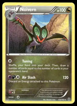Pokemon Cards Noivern 112/162 BREAKthrough XY Rare NM - Image 1