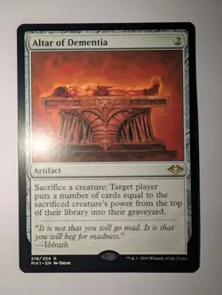 Modern Horizons Altar of Dementia Regular Card NM Condition - Image 1
