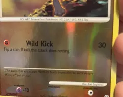 Pokemon TCG Riolu Card 61/130 Diamond & Pearl Base Set 2007 - Image 3