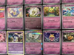 Pokemon TCG | CUTE Pink Aesthetic | NM | Mixed Sets ✨- 18 Cards - Image 2