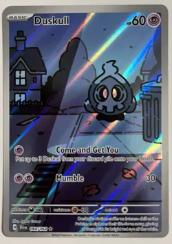 Duskull 068/064 Shrouded Fable Illustration Rare Card NM Condition - Image 1