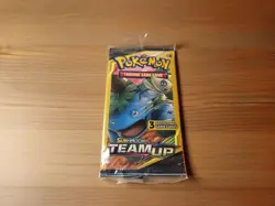 Pokemon TCG Team Up Mini (2) Booster Packs 3 Card Zekrom Pikachu Art Sealed - Image 1