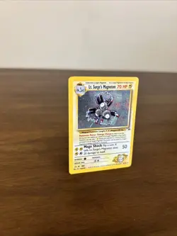 Pokemon Lt. Surge's Magneton 8/132 Gym Heroes Holo Card - Image 2