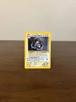 Pokemon Lt. Surge's Magneton 8/132 Gym Heroes Holo Card - Image 5