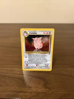 Pokemon Clefable Holo TCG Base Set 2 Card 5/130 Pokemon - Image 1