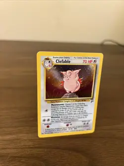 Pokemon Clefable Holo TCG Base Set 2 Card 5/130 Pokemon - Image 4