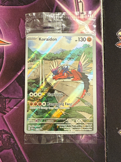 Koraidon 014 Sv: Scarlet & Violet Promo Card Sealed - Image 1