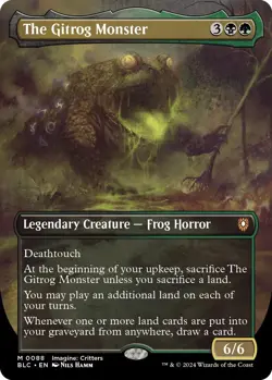 MTG The Gitrog Monster (Borderless) - 88 / English / Near Mint - Image 1