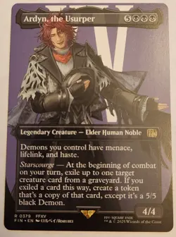Ardyn, the Usurper FIN #379 Borderless Rare Regular NM+ - Image 1