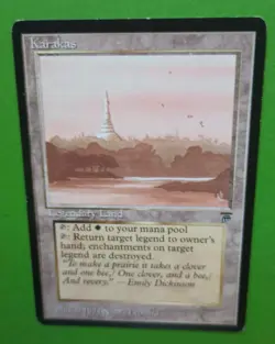 Magic the Gathering MTG Legends KARAKAS LP/EX U Vintage NICE! - Image 3