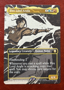 1x NM BORDERLESS Fire Lord Azula - 0313 R TLA - MTG Magic Never Played x1 - Image 1