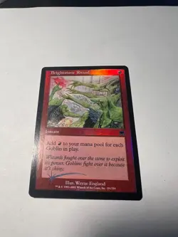 Onslaught MTG FOIL Brightstone Ritual Magic - Image 1