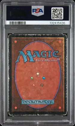 MANA VAULT 4th Edition Alternate Rare PSA 4 MTG [Nostalgium] - Image 2