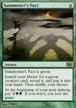 MTG Summoner's Pact, Future Sight, Heavily Played, English - Image 1