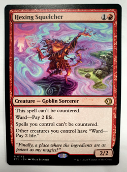 Hexing Squelcher - Rare - Lorwyn Eclipsed - 0145 NM - Image 1