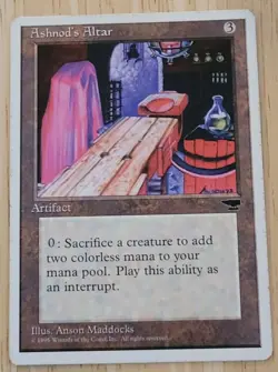 MTG Magic The Gathering - Ashnod's Altar (Common) Chronicles set 1995 Near Mint - Image 1