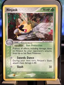 2005 Pokemon Ninjask Holo 13/107 - Image 1