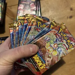 Pokemon Shrouded Fable Crown Zenith Surging Sparks Lot Open Packs Bundle - 50+ - Image 4