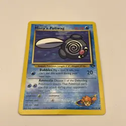 Pokemon Misty's Poliwag 89/132 G2 Gym Challenge Unlimited - Image 1