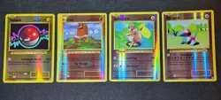 Lot Of 4 Pokemon Evolutions Reverse Holos - Image 1