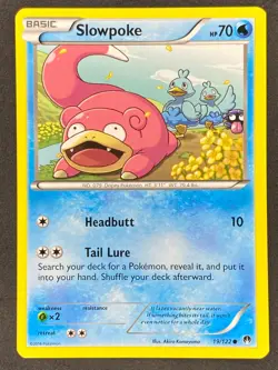 Pokemon Slowpoke 19/122 BKP BREAKpoint LP/NM - Image 1