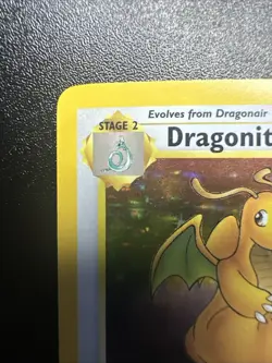 Dragonite 4/62 Fossil Holo Pokemon Near Mint Unlimited - Image 2