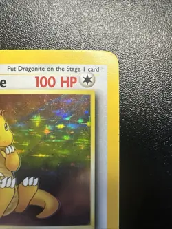 Dragonite 4/62 Fossil Holo Pokemon Near Mint Unlimited - Image 3