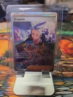 2024 Pokemon Drayton Special Illustration Rare SV08: Surging Sparks 244/191 NM - Image 1