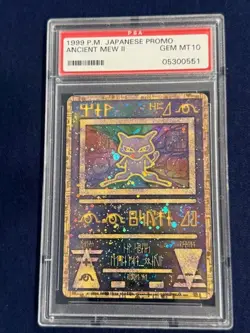 1999 Pokemon Japanese Promo Ancient Mew II - PSA 10 - Image 1