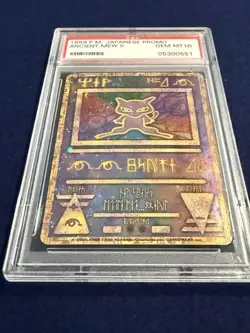 1999 Pokemon Japanese Promo Ancient Mew II - PSA 10 - Image 3
