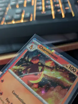 Pokemon TCG Charmeleon Scarlet & Violet Cosmos Holo-151 005/165 (With Swirl) - Image 3