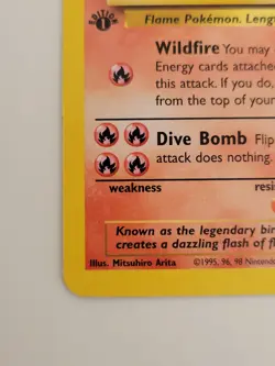 1st Edition Pokemon Rare Birds Moltres Zapdos and Articuno - Image 5