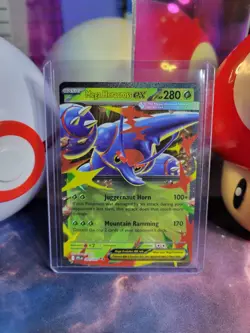Mega Heracross Ex 4/94 Pokemon TCG ME Phantasmal Flames Double Rare Holo NM - Image 1