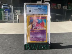 CGC 8 Mewtwo Japanese Pokemon Adventure Rally Promo 046/P 2002 Rare Blue Label - Image 1