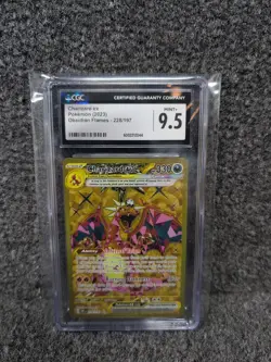 Pokemon TCG 2023 - Charizard ex 228/197 SV03: Obsidian Flames Hyper Rare CGC 9.5 - Image 1