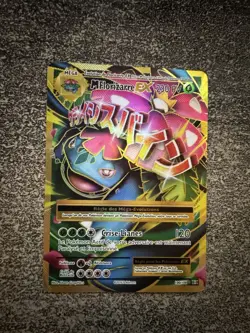 MEGA FLORIZARRE EX FULL ART - POKEMON 100/108 XY 12 EVOLUTIONS FR - Image 1