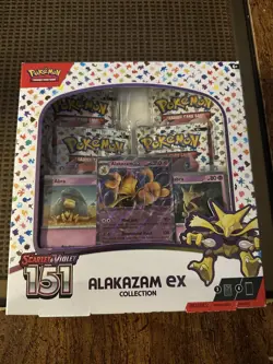 Pokemon TCG Scarlet & Violet 151 Alakazam Ex Collection BRAND NEW SEALED Pokemon - Image 1