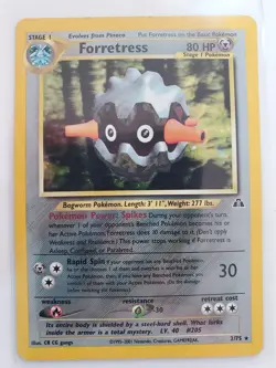 Forretress 2/75 Neo Discovery Holo MP Pokemon TCG - Image 1