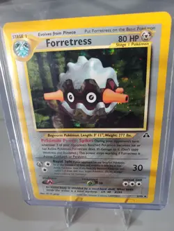 Forretress 2/75 Neo Discovery Holo MP Pokemon TCG - Image 3