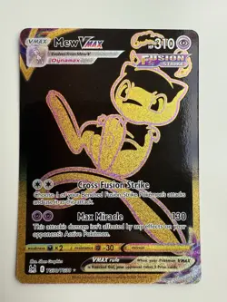 Mew VMAX TG30/TG30 Secret Rare Lost Origin Trainer Gallery Holo NM Pokemon - Image 1