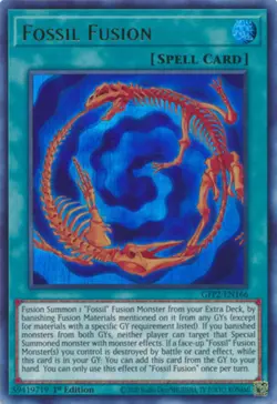 Fossil Fusion - GFP2-EN166 - Ultra Rare - 1st Edition Near Mint Yugioh Card - Image 1
