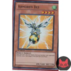 Yugioh Armored Bee PRC1-EN007 Super Rare 1st Edition NM - Image 1