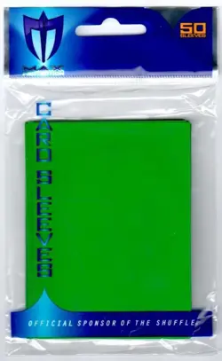Max Protection YUGIOH Card Sleeves Flat GREEN (50 Count) Yu-Gi-Oh! - Image 1