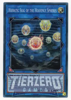 Yugioh RA02-EN039 - Hieratic Seal of the Heavenly Spheres - Super Rare - Image 1