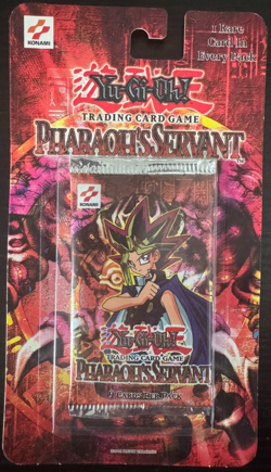 1996 Yu-Gi-Oh! TCG | Pharaoh's Servant Booster Pack | Vintage SEALED - Image 1