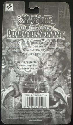 1996 Yu-Gi-Oh! TCG | Pharaoh's Servant Booster Pack | Vintage SEALED - Image 2