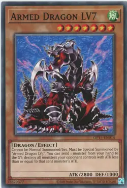 Yugioh Armed Dragon LV7 OP15-EN014 Common Nr Mint - Image 1